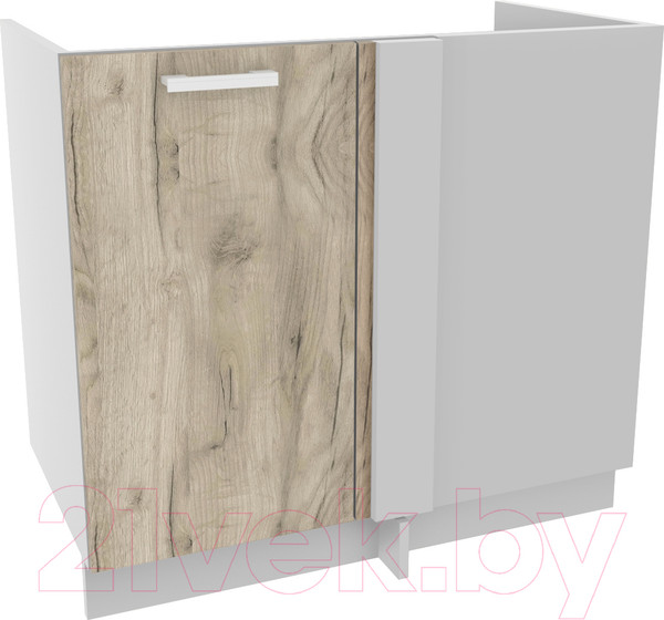 Изображение товара Шкаф под мойку Интерлиния Компо НШ98-М.П (дуб серый)
