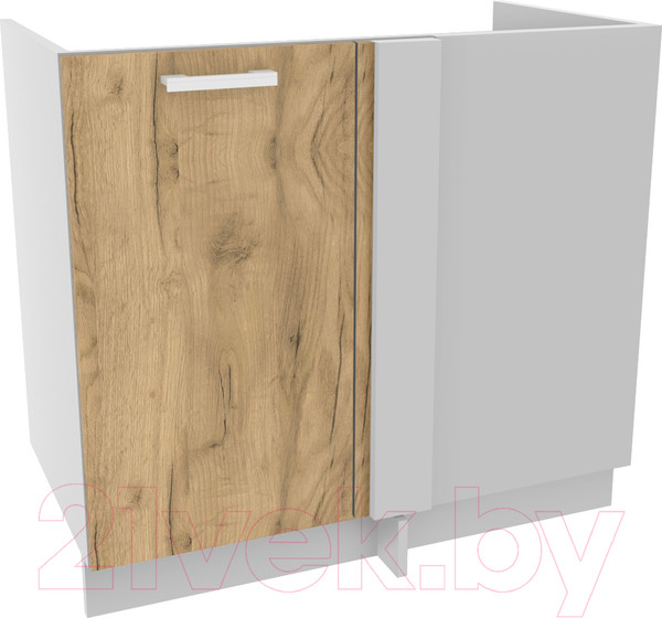 Изображение товара Шкаф под мойку Интерлиния Компо НШ98-М.П (дуб золотой)