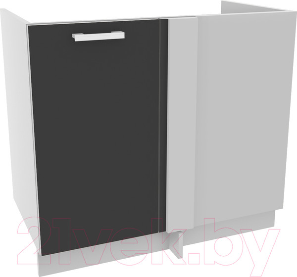 Изображение товара Шкаф под мойку Интерлиния Компо НШ98-М.П (антрацит)