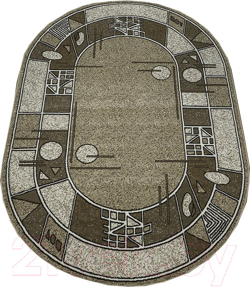 Изображение товара Ковер Белка Лайла Де Люкс Овал 15804 10822 (1.4x2.9)