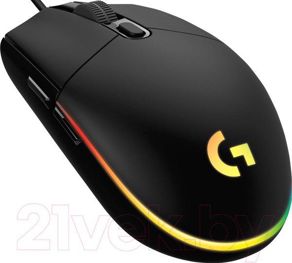 Изображение товара Мышь Logitech G203 Lightsync / 910-005796 (черный)