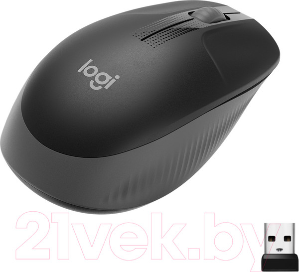 Изображение товара Мышь Logitech M190 910-005905 / 910-005923 (черный)
