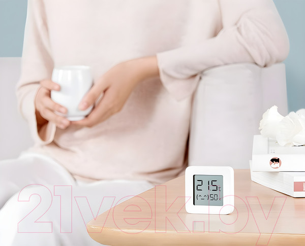 Изображение товара Метеостанция цифровая Xiaomi Mi Temperature and Humidity Monitor 2 / NUN4126GL/LYWSD03MMC