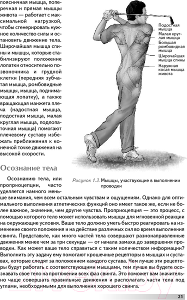 Изображение товара Книга Попурри Анатомия гольфа (Дэвис К., Сайя В.)