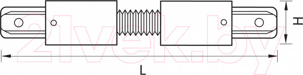 Изображение товара Коннектор для шинопровода Lightstar Barra 501157