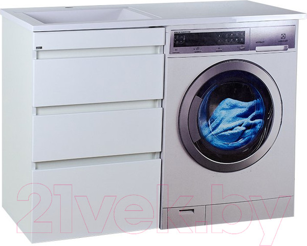 Изображение товара Тумба с умывальником Misty Фостер 55 + Гавана 120 L