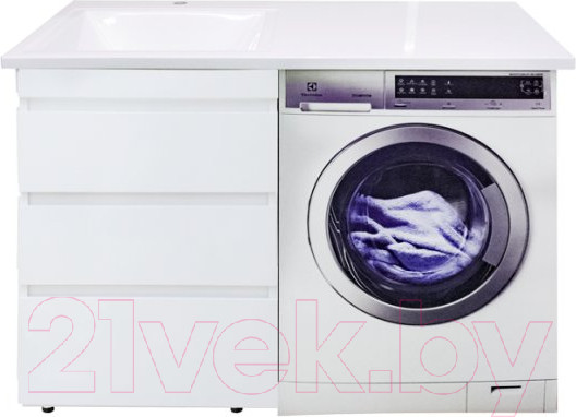 Изображение товара Тумба с умывальником Misty Фостер 55 + Гавана 120 L