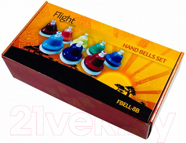 Изображение товара Набор колокольчиков Flight FBELL-8B