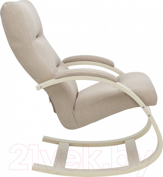 Изображение товара Кресло-качалка Импэкс Leset Милано (слоновая кость/малмо 05 бежевый)