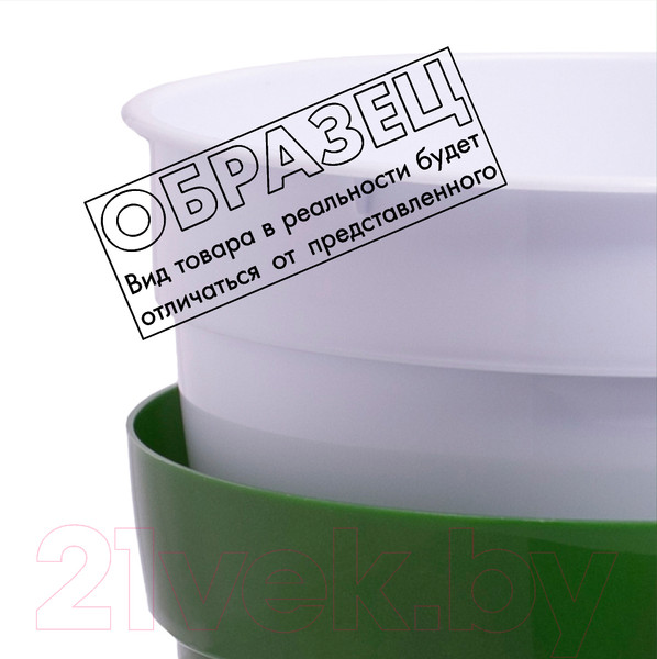 Изображение товара Вазон Santino Asti / AST25GLD/B двойной (золото/черный)