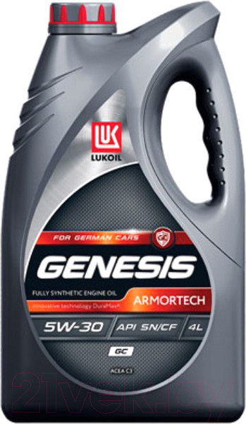 Изображение товара Моторное масло Лукойл Genesis Armortech GC 5W30 / 3149300 (4л)
