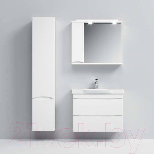 Изображение товара Тумба с умывальником AM.PM Like M80FHX0802WG + M80WCC0802WG