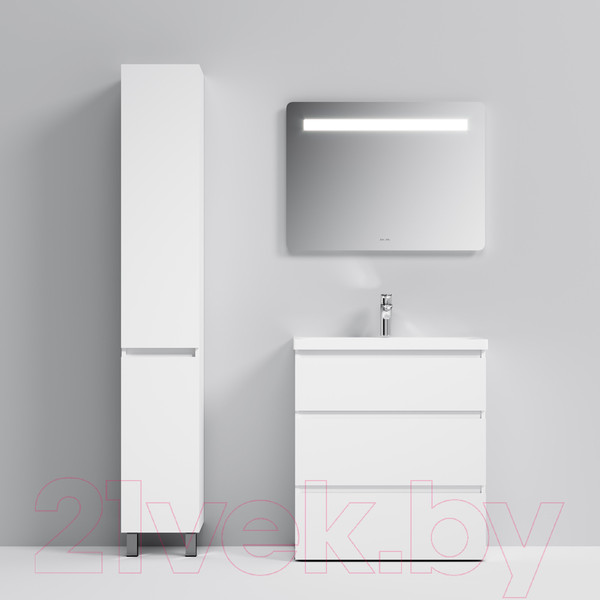 Изображение товара Тумба с умывальником AM.PM Gem M91FSX0752WG + M90WCC0752WG