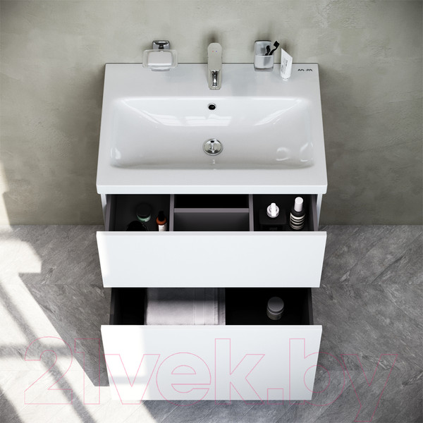 Изображение товара Тумба с умывальником AM.PM Gem M90-FSX0602-WC0602WG
