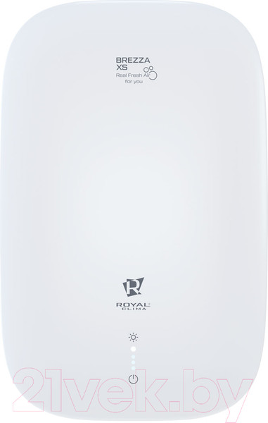 Изображение товара Проветриватель с нагревом Royal Clima Brezza XS RCB 75
