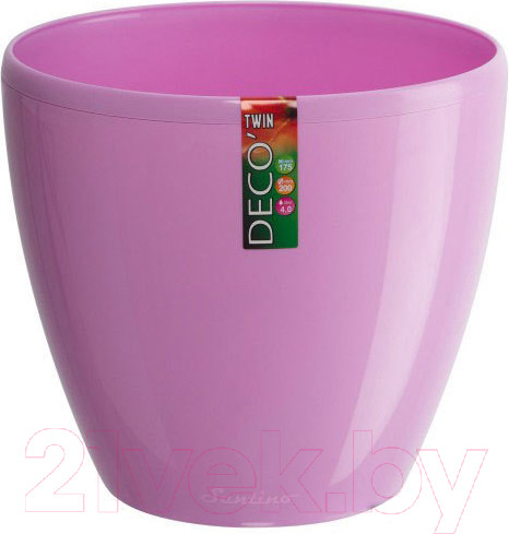 Изображение товара Вазон Santino Деко Твин / ДЕК 5.8 ЛАВ (лаванда)
