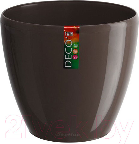 Изображение товара Вазон Santino Деко Твин / ДЕК 5.8 ШАД (шаде)