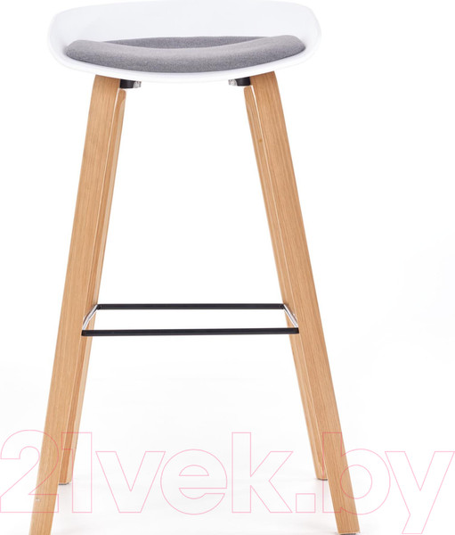 Изображение товара Стул барный Halmar H86 (белый/серый)