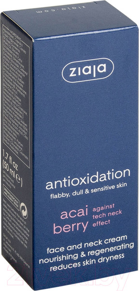 Изображение товара Крем для лица Ziaja Acai Berry для лица и шеи питание и восстановление (50мл)