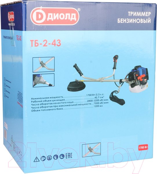 Изображение товара Триммер бензиновый Диолд ТБ-2-43 (60020080)