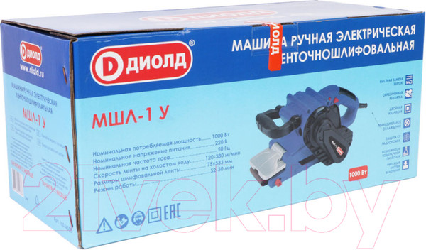 Изображение товара Ленточная шлифовальная машина Диолд МШЛ-1 У (10046050)