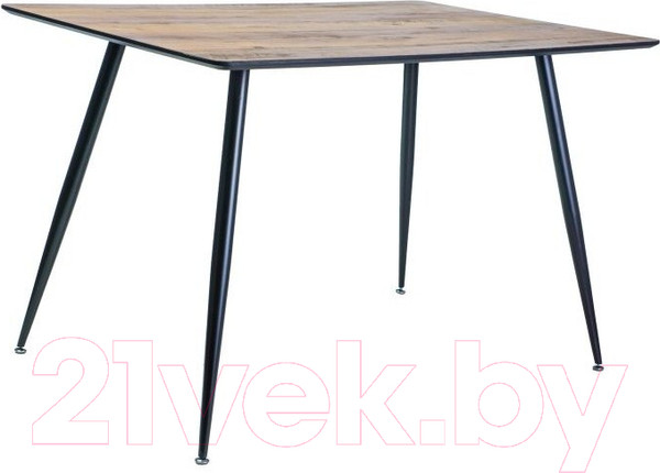 Изображение товара Обеденный стол Signal Remus 120 (орех/черный)