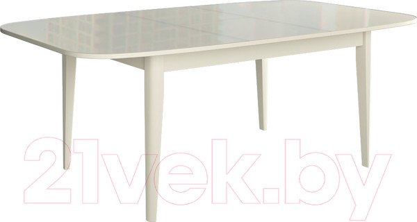 Изображение товара Обеденный стол Васанти Плюс Партнер ПС-3 140-180x80 (бежевый глянец/бежевый)