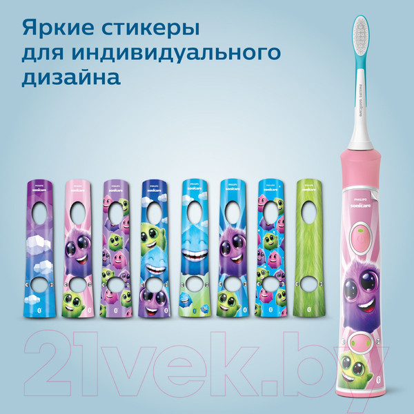 Изображение товара Детская звуковая зубная щетка Philips Sonicare For Kids HX6352/42