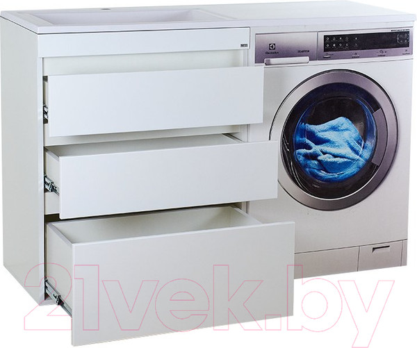 Изображение товара Тумба с умывальником Misty Фостер 70 / Э-Фос01070-013ЯНС+Гавана 130D L