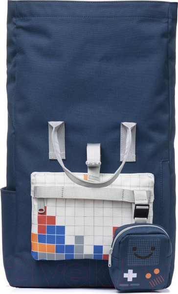 Изображение товара Рюкзак MAH MR19C1770B01 14" (темно-синий/белый)