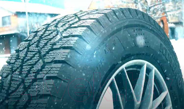 Изображение товара Зимняя легкогрузовая шина Kumho Winter PorTran CW11 195/70R15C 104/102R (шипы)