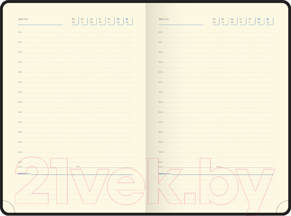 Изображение товара Ежедневник Berlingo Instinct UD0 91503 (136л, черный/лаванда)