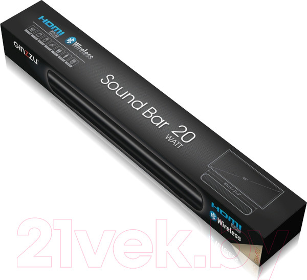 Изображение товара Звуковая панель (саундбар) Ginzzu GM-501