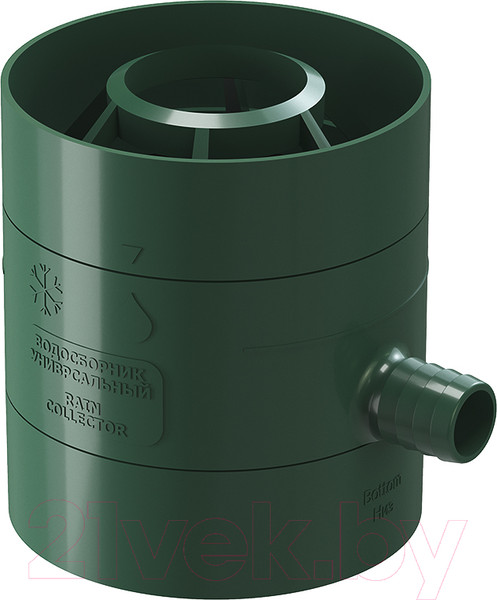 Изображение товара Водосборник водосточный Docke RAL 6005 (зеленый)