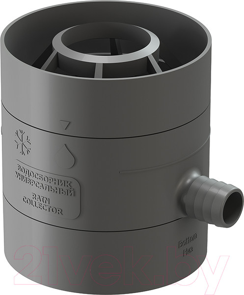 Изображение товара Водосборник водосточный Docke RAL 7024 (графит)