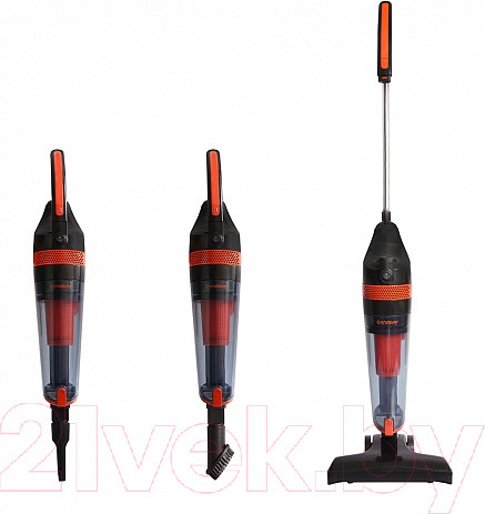 Изображение товара Вертикальный пылесос Endever SkyClean VC-294 (черный/оранжевый)