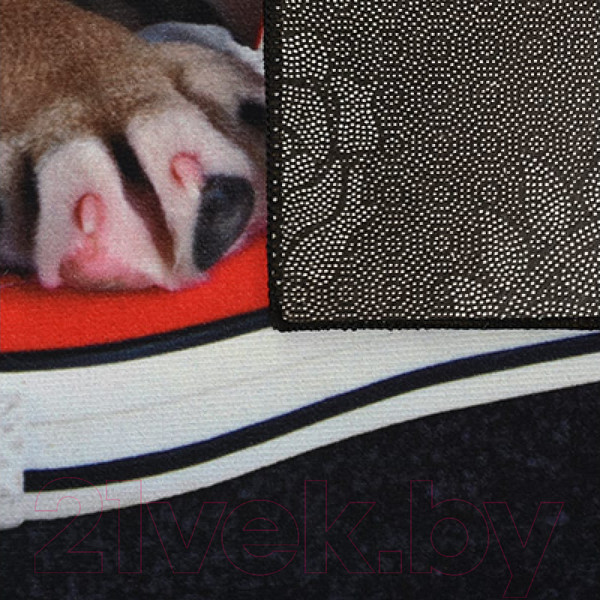 Изображение товара Коврик грязезащитный VORTEX Velur Щенок 40x60 / 24238