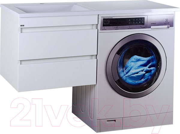 Изображение товара Тумба с умывальником Misty Фостер 55 / Э-Фос01055-012Я + Гавана 120 L