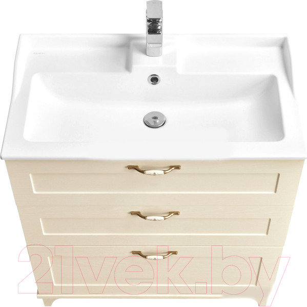 Изображение товара Тумба с умывальником Акватон Леон 80Н (1A1878K0LBPR0)