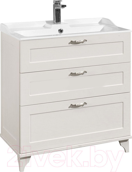 Изображение товара Тумба с умывальником Акватон Леон 80Н (1A1878K0LBPS0)