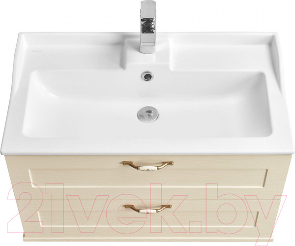 Изображение товара Тумба с умывальником Акватон Леон 80 (1A1863K0LBPR0)