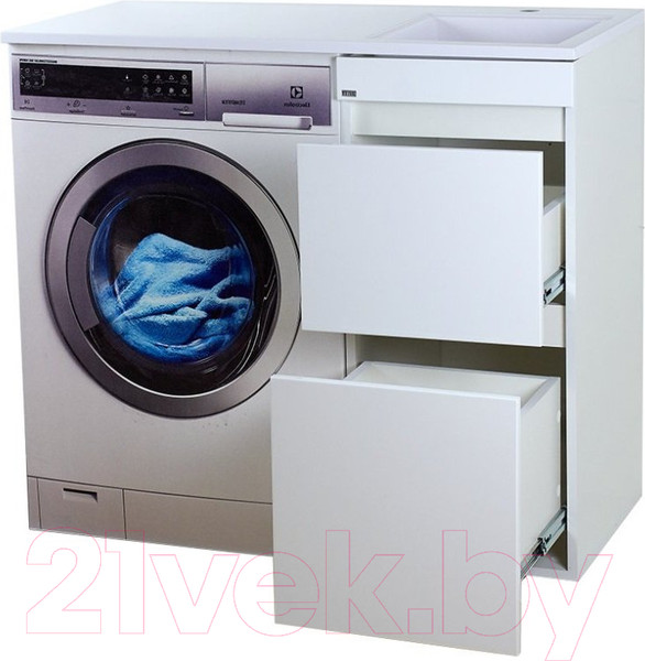 Изображение товара Тумба с умывальником Misty Фостер-40 / Э-Фос01040-012Я + Гавана 100 D R