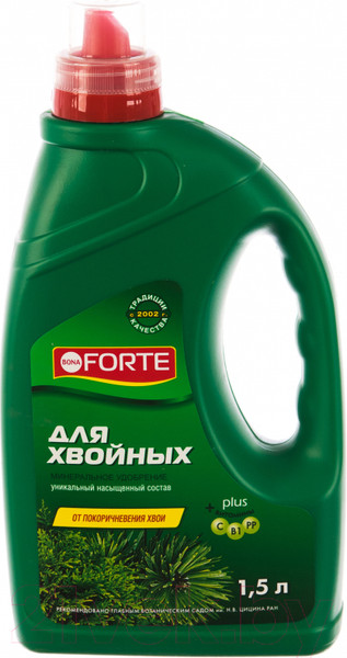 Изображение товара Удобрение Bona Forte Для хвойных растений BF21040101 (1.5л)