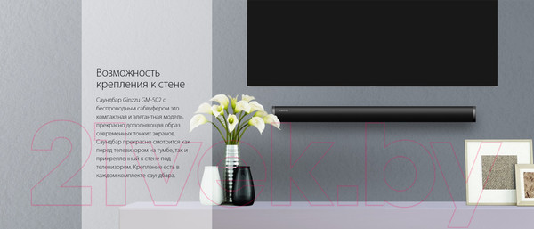 Изображение товара Звуковая панель (саундбар) Ginzzu GM-502