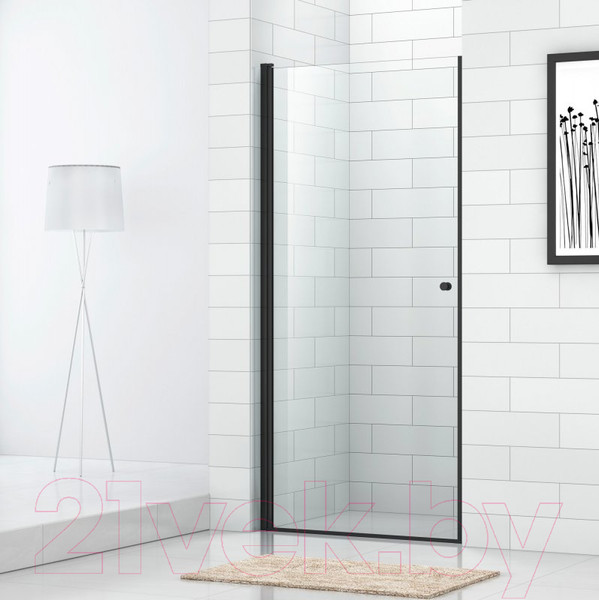Изображение товара Душевая дверь Cezares ECO-O-B-1-80-C-Nero