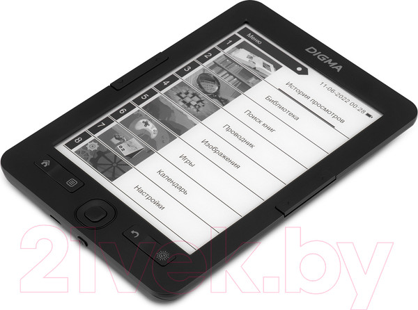 Изображение товара Электронная книга Digma R654 (черный)