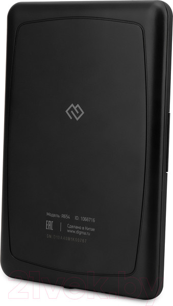 Изображение товара Электронная книга Digma R654 (черный)