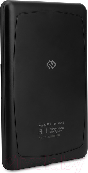 Изображение товара Электронная книга Digma R654 (черный)