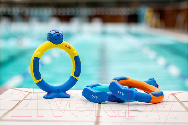 Изображение товара Набор для обучения плаванию ZoggS Dive Rings / 302266 (мульти)