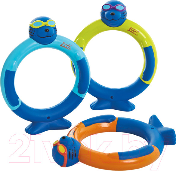 Изображение товара Набор для обучения плаванию ZoggS Dive Rings / 302266 (мульти)